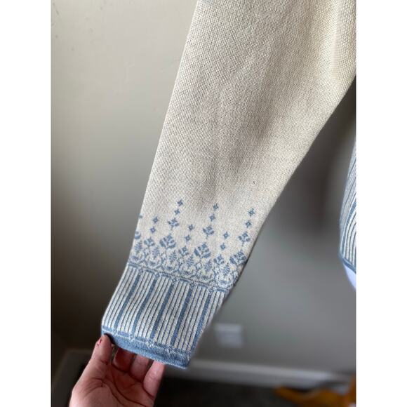 NWT Oda of Norway Woolmark Pure New Wool Open Cardigan- Size Medium - Picture 4 of 16